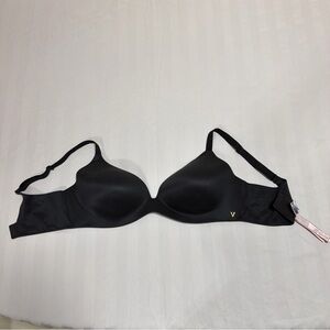 Victoria's Secret Black Bra with Gold Accent